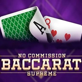Baccarat Supreme logo by OneTouch Games Spinorhino Casino