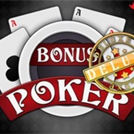 Official Table Games logo: Bonus Poker Deluxe - 3 Hands by RTG (Reel Time Gaming) at Spinorhino Casino