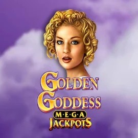 Golden Goddess Megajackpots logo – Jackpots by IGT at Spinorhino Casino