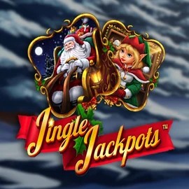 Jingle Jackpots slot visual from Dragon Gaming available on spinorhinocasino-ie.com